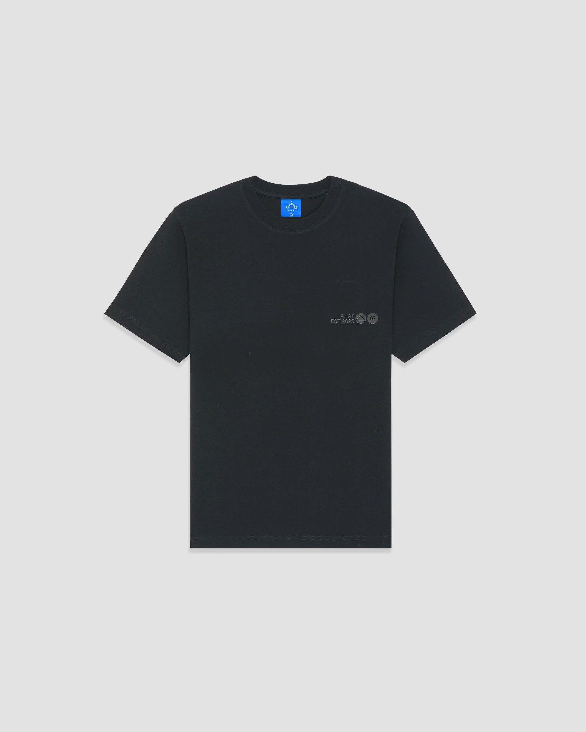 AKA_AKL-Script-Tee-Black_Front1