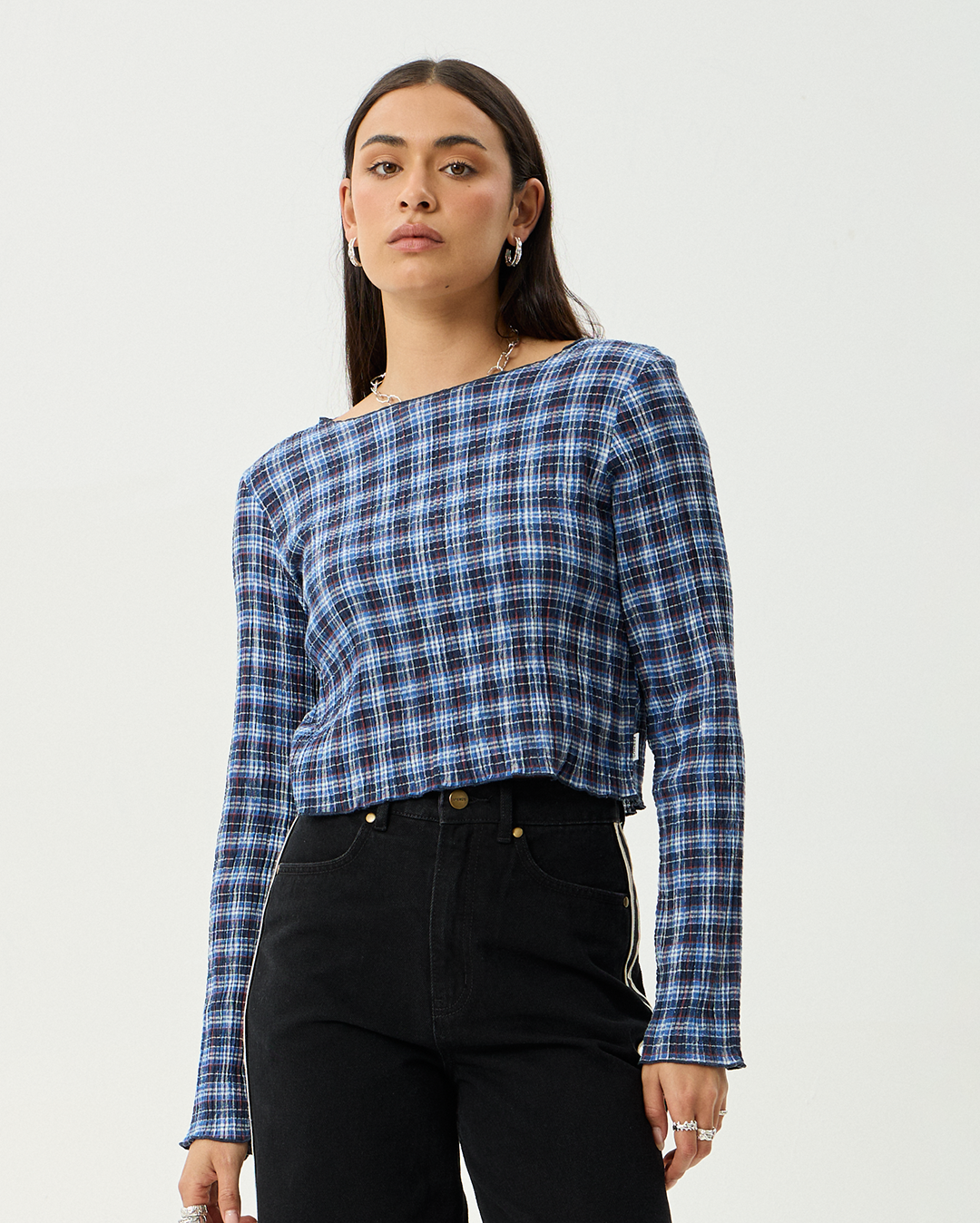 afends-mountains-hemp-seersucker-long-sleeve-top-navy-red-check-1