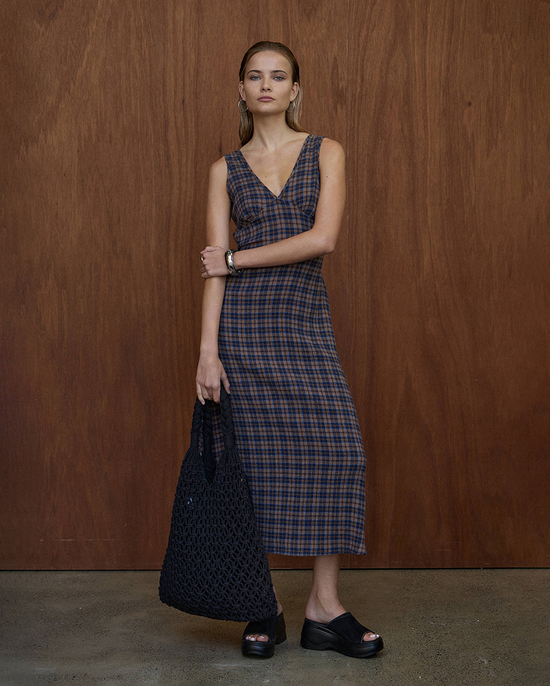 afends-tully-seersucker-maxi-dress-indigo-check-1