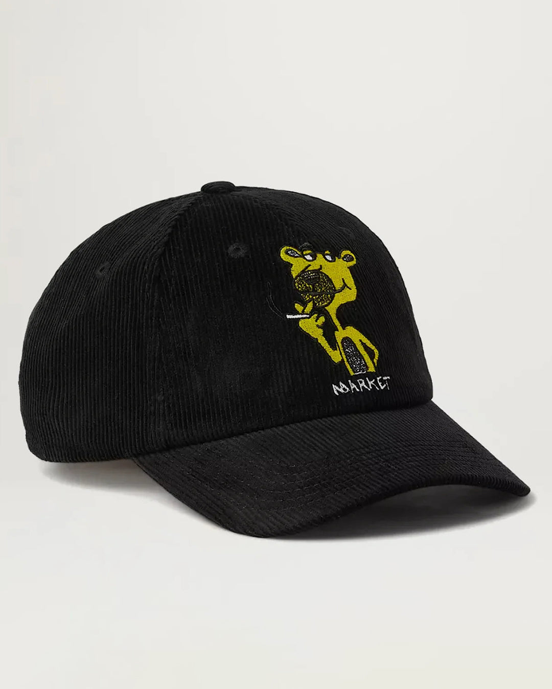 market-yellow-panther-dad-cap-black-1