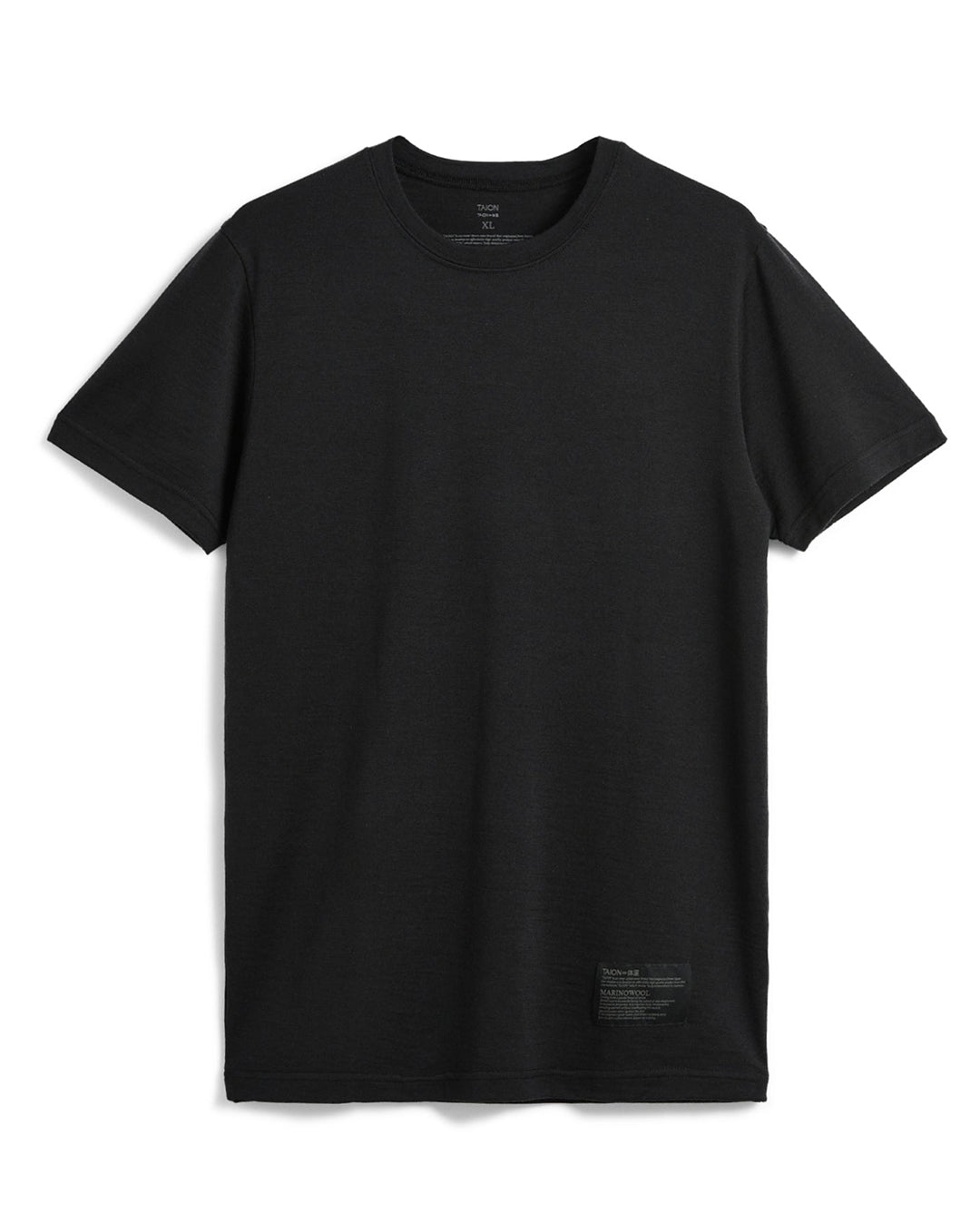 merino-wool-underwear-half-sleeve-t-shirt-black-1