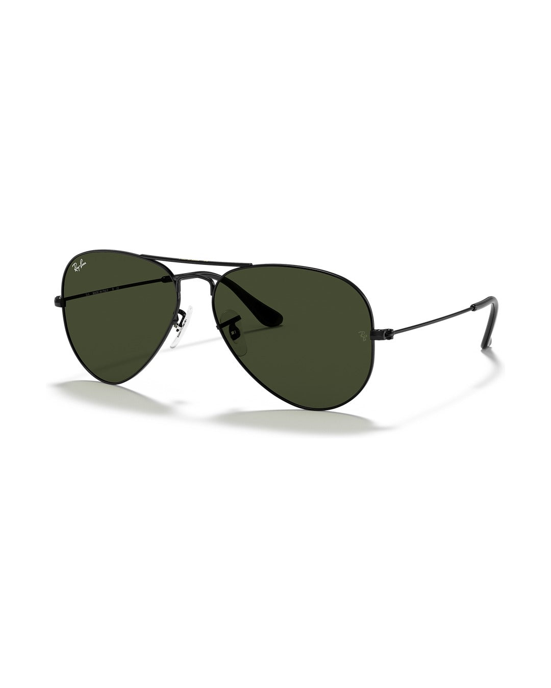 ray-ban-aviator-large-metal-sunglasses-black-g-15-green-1