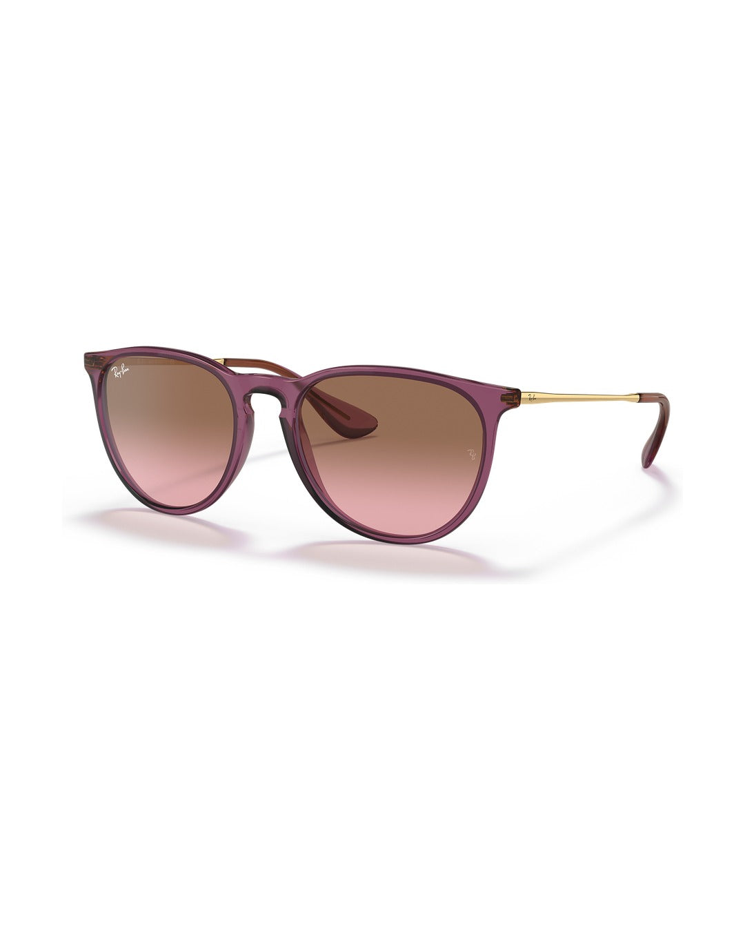 ray-ban-erika-sunglasses-transparent-violet-pink-gradient-brown-1
