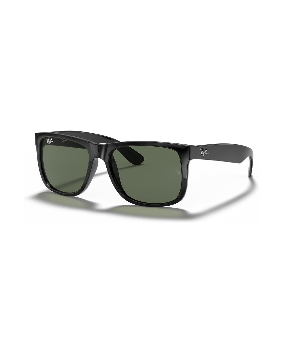 ray-ban-justin-sunglasses-black-dark-green-1