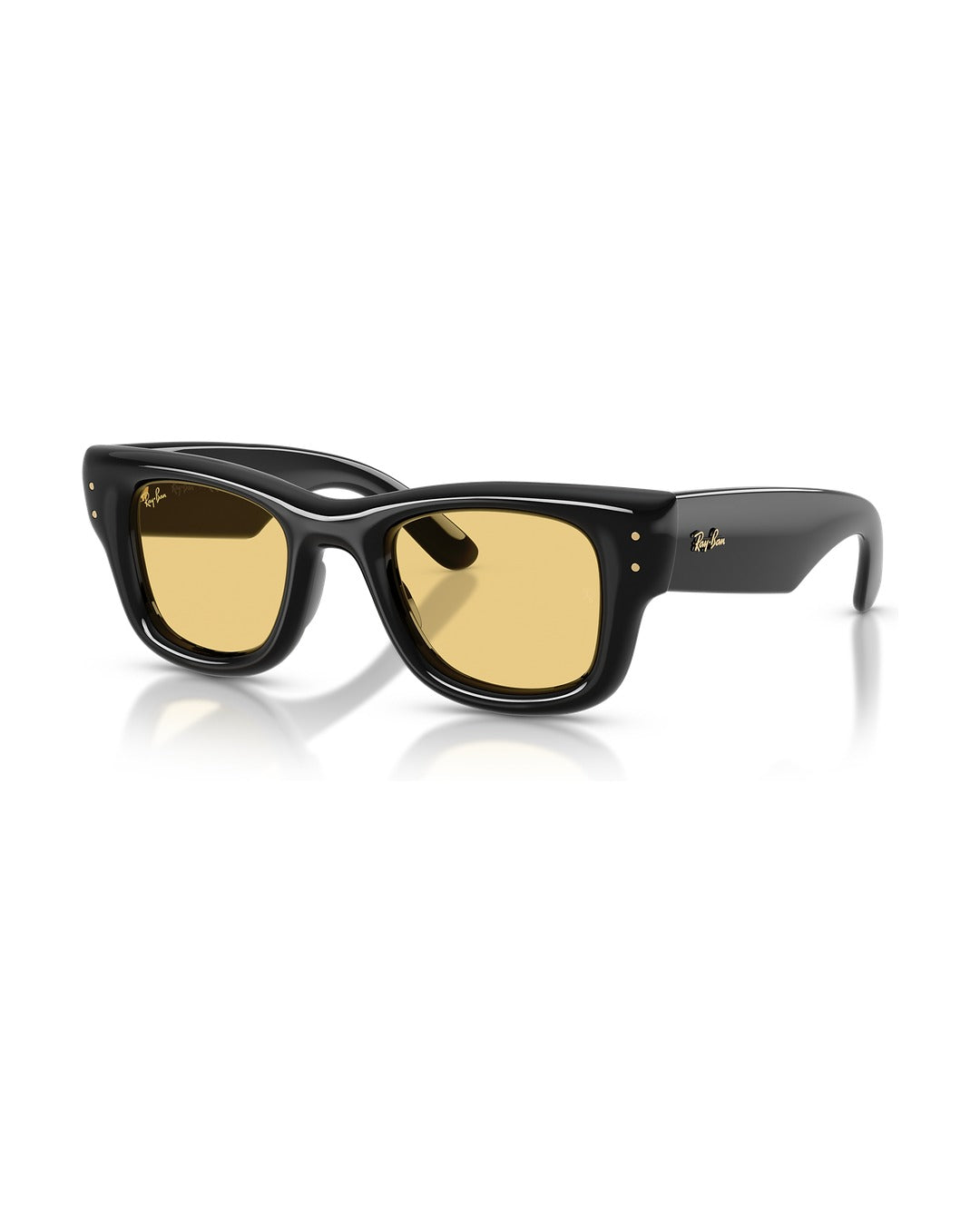 ray-ban-wayfarer-puffer-sunglasses-black-yellow-2