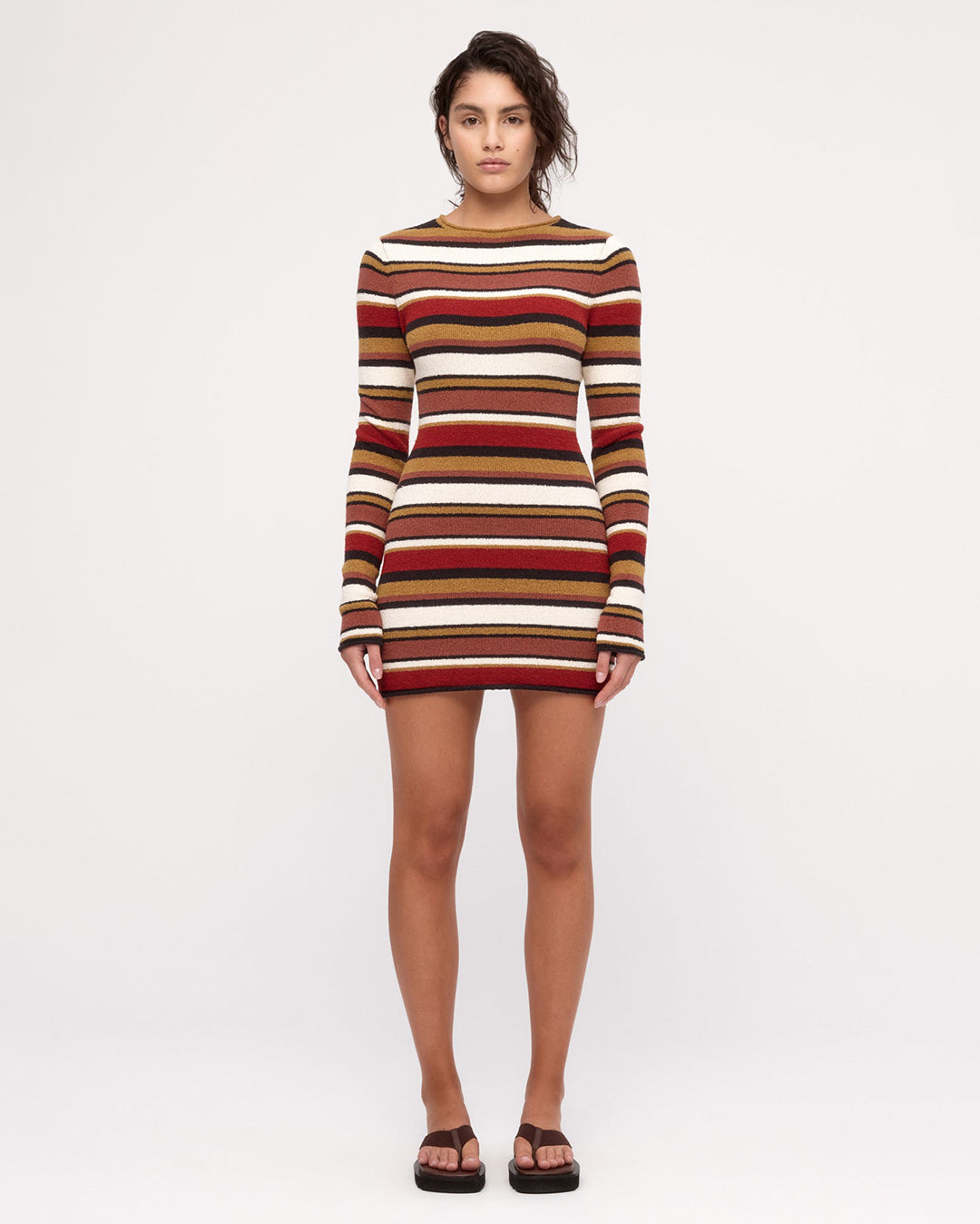 textured-knit-mini-dress-earth-stripe-1